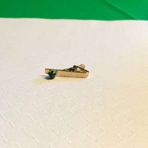 Sarah Cov goldtone tie clip